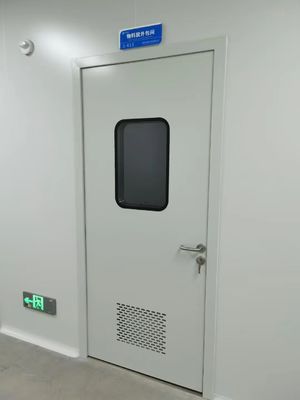 kaufen Wärmedämmung Stahl Reinraum Schwingtür Einzelmodul Krankenhaus Sicherheitstüren online manufacture