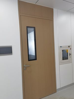 kaufen Einfach Tür aus Holz und Stahl für ein Hotel, eine Schule, ein Krankenhaus online manufacture