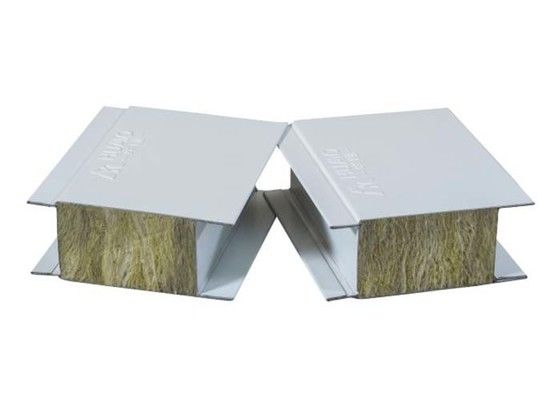 kaufen Feuerdicht Wärmeschutz Schalldämmung Sandwich-Panel aus Steinwolle Wand- und Dachplatte Steinwolle-Platte Reinraumplatten online manufacture