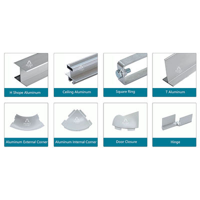 kaufen China Zulieferer Aluminiumrahmenprofil kundenspezifische Aluminiumextrusionsprofile online manufacture