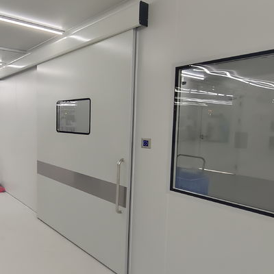 Edelstahl-Reinigungsraum automatische Schiebetür, Schiebetüren für Krankenhäuser