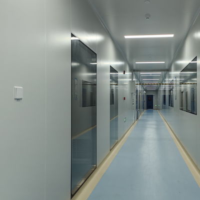 GMP Glatte Oberfläche Reinraum Gehärtetes Glas Fenster mit Aluminiumrahmen